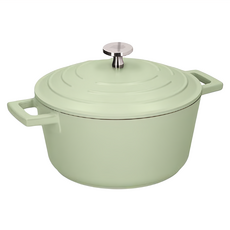 Masterclass 電磁爐適用 不沾鑄鋁雙耳湯鍋, 20cm, 薄荷綠, 1個