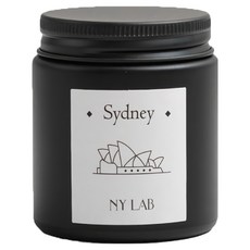 NY LAB 紐約實驗室 城市限定霧質感手工香氛蠟燭, 雪梨薰衣草, 1個, 3.5oz