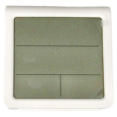 RiTERS 瑞特斯 多功能溫/濕度計時鐘 大螢幕高清數字, 白色, 1個