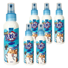優品 Cool涼防蚊液 100ml, 不含DEET蚊避, 6瓶