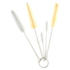 Little Pink Rabbit 粉彩小兔 瓶口清潔刷具組 5件組, AB116, 1組