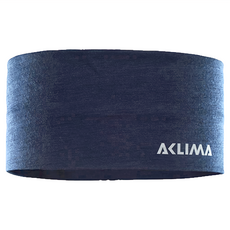 ACLIMA LightWool 輕量頭帶 男女通用 柔軟舒適美麗奴羊毛 - 232, M, 深藍色, 1個