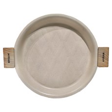 apex Innovation 麥飯石不沾鍋烤盤 1.05kg 白色, 28cm, 1個