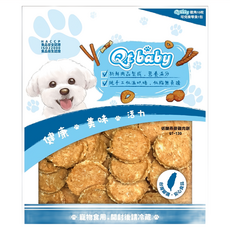 Qt baby 寵物零食 低醣燕麥雞肉餅 140g 營養豐富 犬用, 1包