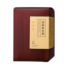 新譯漢方 潤顏粉光蔘漢方養生茶包 5g*21包/盒, 1盒