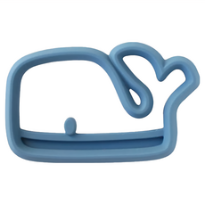 itzy ritzy 造型矽膠固齒器 - 噴水鯨魚, 食品級矽膠, 3個月以上適用, 單件, 1個