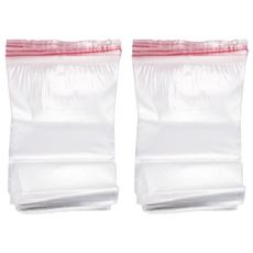 OJ 歐健膠品 PE夾鏈袋 紅線款, 24 x 34cm, 100個, 2袋