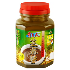 貴夫人 特級芝麻醬, 520g, 適用於大餅、饅頭、涼麵、土司等, 1罐