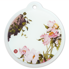 SiPALS 喜朋 仙萼長春冊矽膠杯墊, 芍藥, 1個