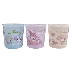 Skater 銀離子漱口牙刷練習杯 3件組 5 X 4.8cm 美樂蒂 60ml, 1組