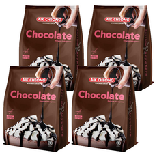 AIK CHEONG 益昌 南洋風文藝館 香滑巧克力飲品 經典原味, 40g, 12包, 4袋