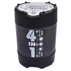 KUM 庫姆 4-IN-1 K4多功能四合一削筆器 黑色, 1個
