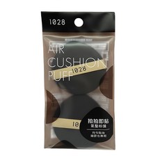 1028 拍拍即貼氣墊粉撲 2個入 上妝工具 底妝, 1包, 單一顏色