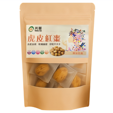光薰牌 去皮去核虎皮紅棗, 1包, 100g