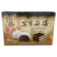 vigor kobo 維格餅家 QDD麻糬 提拉米蘇黑巧克力風味 6顆, 180g, 1盒