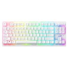 Razer噬魂金蝎 V2 Pro 無線鍵盤短軸 英文 原廠保固, 白色, 紅軸, 1個