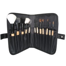 Galatea 葛拉蒂 彩顏系列 12支裝刷具 Set, 天然動物毛, 傳統手工製成, 贈送12支裝可站立收納套, 1組