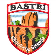 A-ONE 匯旺 地標造型刺繡 聚酯纖維 7.5 x 6 CM 台灣製, 德國巴斯蒂, 1個