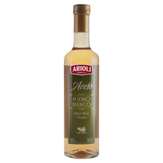 ARIOLI 白酒醋, 500mL, 義大利原裝進口, 1瓶