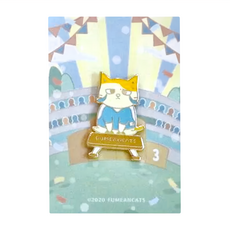 黃阿瑪的後宮生活 後宮運動代表琺瑯徽章 金屬材質, 浣腸, 1個