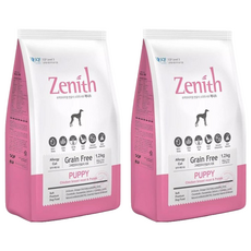 Zenith 鮮力士 頂級無穀雞肉幼母犬軟飼料, 1.2kg, 維持活力，毛髮亮麗，關節健力，腸胃保健，含珍貴β-葡聚醣, 雞肉, 2袋