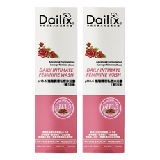 Dailix PH3.5 進階調理私密沐浴露 媚力玫瑰, 100%使用加拿大天然植物成分, 250ml, 2瓶