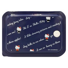 Skater Hello Kitty 塑膠抗菌保鮮盒 600ml, 1入, 1個