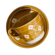 HANA 咖啡組 250mL 馬克杯 陶瓷日本製造, 玉子, 1組