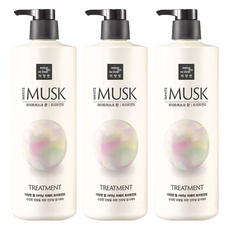 mise en scene 魅尚萱 珠光絲滑保濕潤髮乳 白麝香, 1L, 3瓶