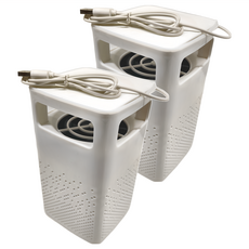 A型捕蚊燈 白(2入) 尺寸10x10x18cm