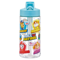 Skater 摺疊吸管式透明水壺, 汪汪隊, 500ml, 1個