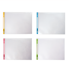 DaTaBanK 三田文具 可換背條橫式U型文件夾 A4 尺寸24*31.7cm 12個, TS01-U317, 1包