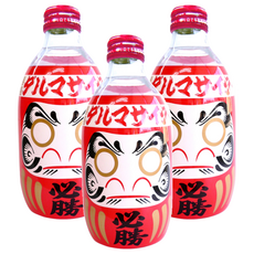 木村飲料 達摩汽水 (紅), 300ml, 3瓶