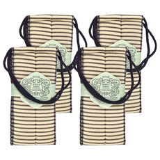 KEYTOSS 詰朵斯 柔色竹炭添加沐浴拉背條, RE8877, 1入, 4個