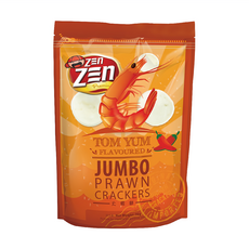 ZEn ZEn 吉珍 大蝦餅 冬蔭功風味, 70g, 1包