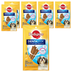 Pedigree 寶路 DENTASTIX X型潔牙骨 原味, 75g, 6包