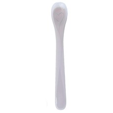 MODU'I BLUEMAMA 鉑金矽膠副食品湯匙, Lovely Silicone Spoon, 6個月以上適用, 摩卡, 1支