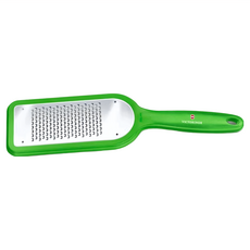 VICTORINOX 瑞士維氏 廚房手持式矽膠底固定刨絲器，附保護蓋，刀片不鏽鋼, 細絲, 1個