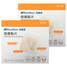HERADERM 赫麗敷 疤痕貼片 PU, 5片, 2盒