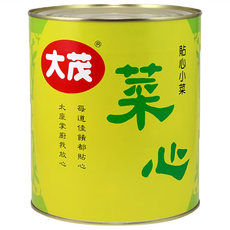 大茂菜心 精選上等新鮮, 3kg, 1罐