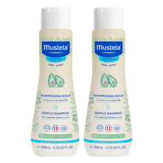 mustela 慕之恬廊 慕之幼 溫和洗髮露, 200ml, 2瓶