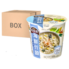 金車 高頓粥海鮮什榖輕食粥, 38g, 72入