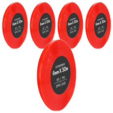 Dada 強力雙面膠帶 6mm x 30m, 透明, 5捲