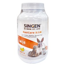 SINGEN 信元發育寶 MG8 活力寶 60g, 適用於雪貂、兔子、天竺鼠和其他小動物, 1罐