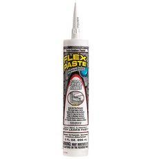 FLEX PASTE 飛速防水補洞橡膠膏 白色 266ml, 1瓶