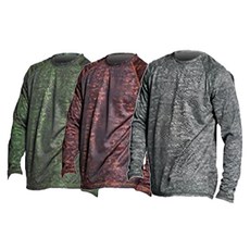 MI MI LEO 台灣製竹炭機能登峰衣 3件組, 橘黑