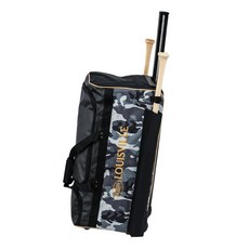 LOUISVILLE Slugger GAMER BAG III 系列 中型滾輪裝備袋, 1個, 叢林迷彩