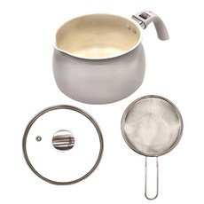 CB JAPAN copan系列 多功能單柄料理鍋1.8L(附濾網) 大地灰, 25.5cm, 1個