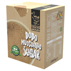 DODO 渡渡鳥 模里西斯細黑糖, 250g, 1盒