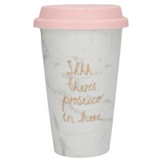 creativeTops Ava 雙層隔熱燙金隨行杯 350ml, 1個, 大理石紋